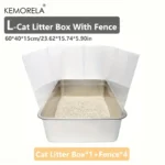 L Cat Litter Box