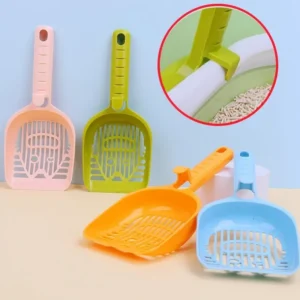 Cat Litter Scoop Hangingable Cat Litter Shovel Big Hollow Out Sand Scoop for Cats Toilet Cleaning Cats Sand Shovel Pet Supplies