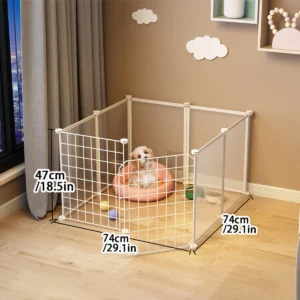 Pet enclosure Home isolation cat cage Dog enclosure Large free space indoor cat nest Assembly cage Cat cage