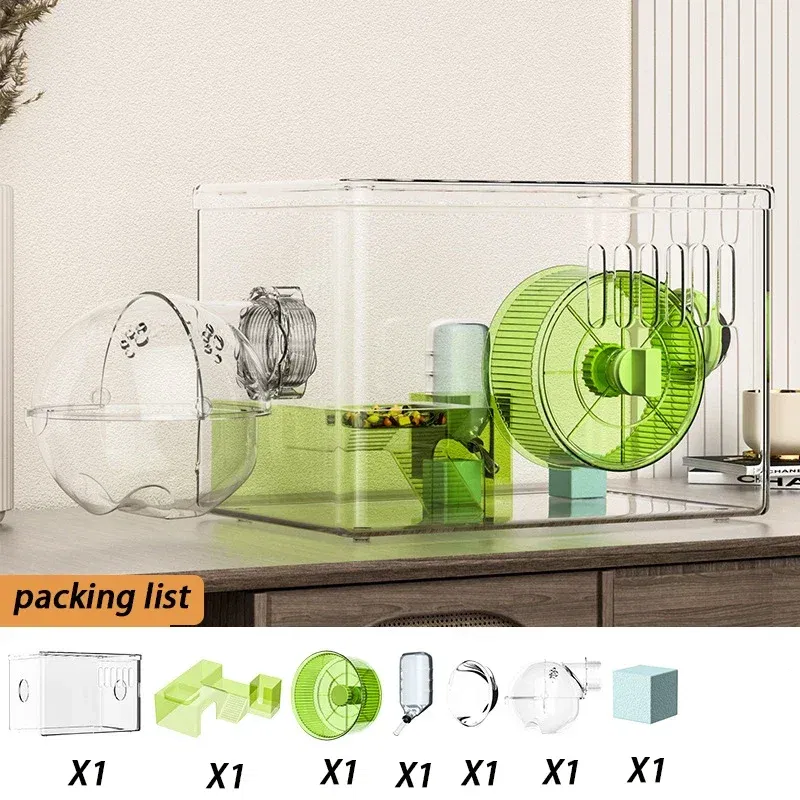 Green with bathroom