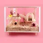 High-End Luxury Hamster Cage Oversized Villa Acrylic Cage Raising Golden Bear Flower Branch Rat Rudin Chicken 11 kf S3f15e96c9896439f8b95d9c7a44360471