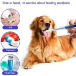 1Pcs Newpet Medicine Dispenser Deworming Feeder Integrated Cat Pill Syringe Dropper Cat And Dog Feeder Syringe 15 kf S51ca4d96947b4b8da802d114065d76073