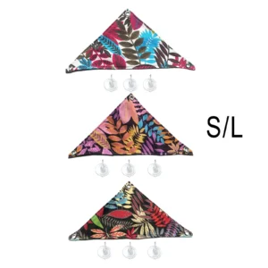 Reptile Hammocks Hammock Bearded Dragon Triangular Hanging Net for Large