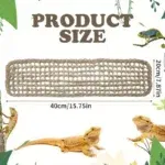 1Pc Bearded Dragon Hammock Reptile Lounger For Chameleon Lizards Gecko Snake Reptiles Geckos Grass Cushion Pet Product Bed Swing 3 kf Sacfdca4f649b4b5ea3489a1ee0081a93p