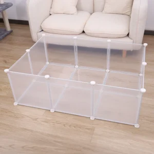 Small Animal Cage Foldable Pet Dogs Playpen Crate Fence Puppy Kennel House Exercise Training Cage Puppy Kitten Space Dog Supplie