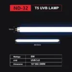 8W UVB 5.0