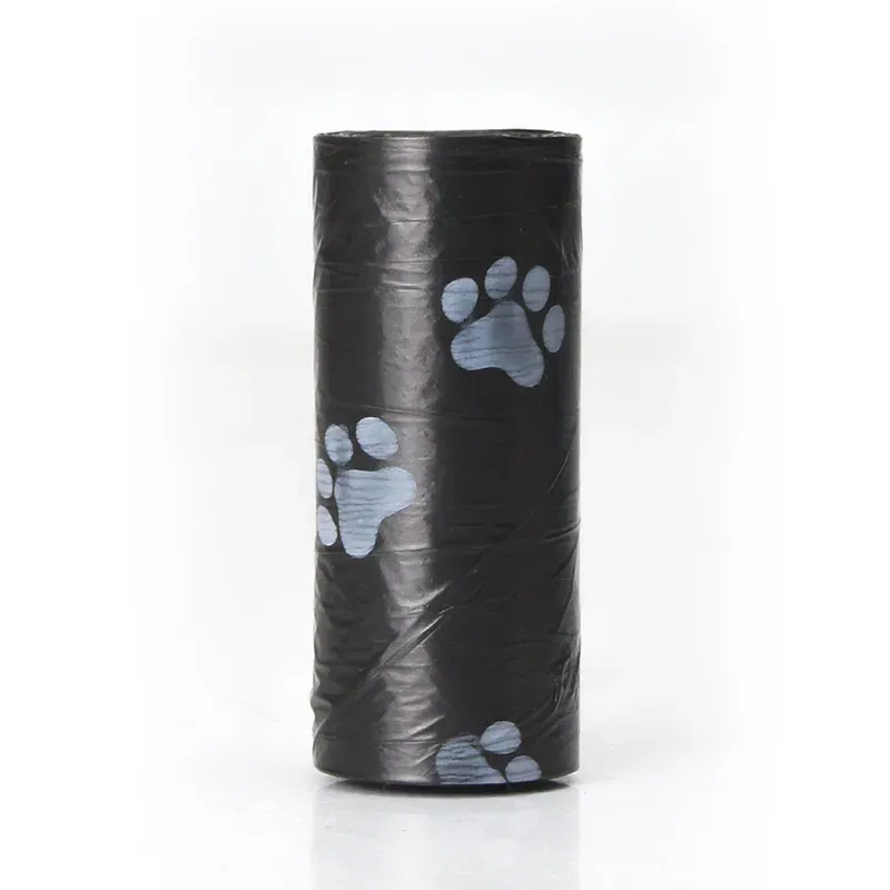 Black garbage bag
