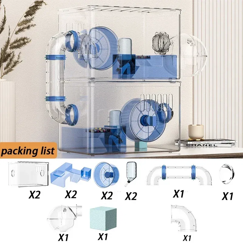 Blue double-layer