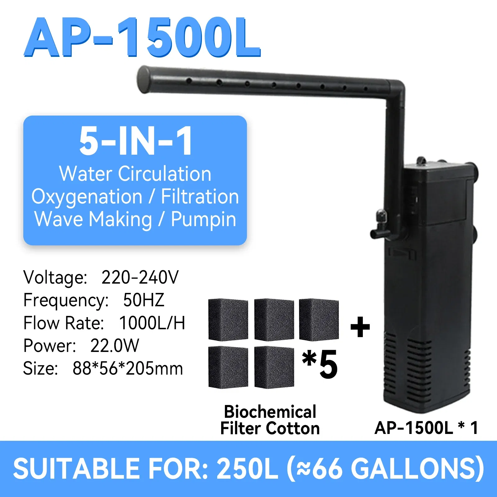 AP1500L-5pcs cotton